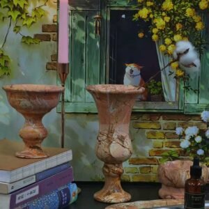 marble vase