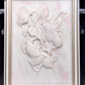 marble carved painting