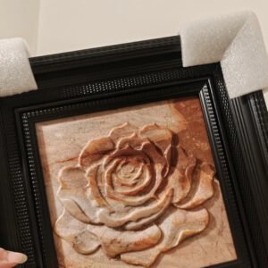marble carved painting