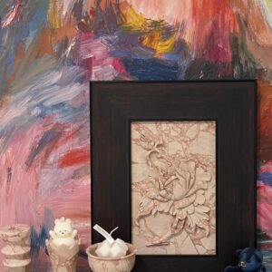 marble carved painting