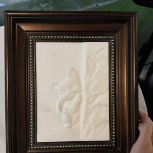 marble carved painting