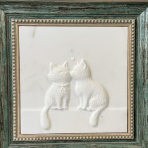 marble carved painting