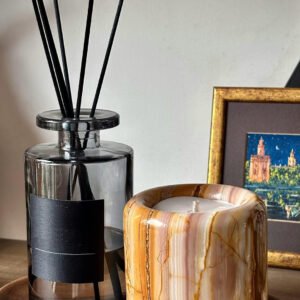 marble candle