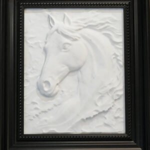 marble carved painting